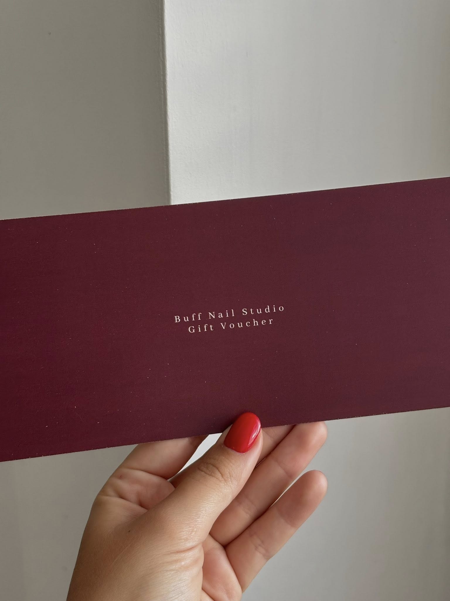 Buff Nail Studio Gift Voucher